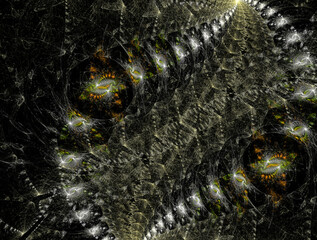Imaginatory fractal abstract background Image