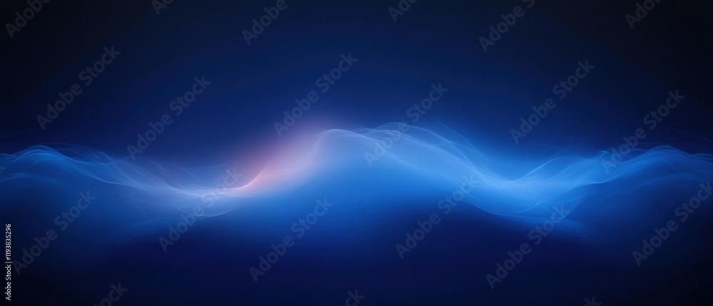 Poster elegant blue abstract gradient background with soft texture and ambient light