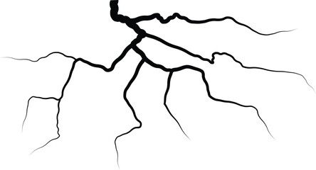 Lightning thunder illustration. Thunder electricity storm light energy flash rays.