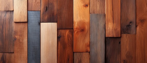 Varied Textures of Wood Tiles