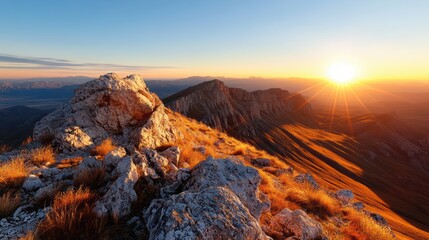 Enchanted Mountain Sunrise