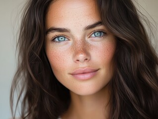 Obraz premium Radiant Beauty Portrait