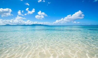 Calm oceanic landscape with a subtle wave pattern, soothing colors, oceanic scenery, gentle ripples