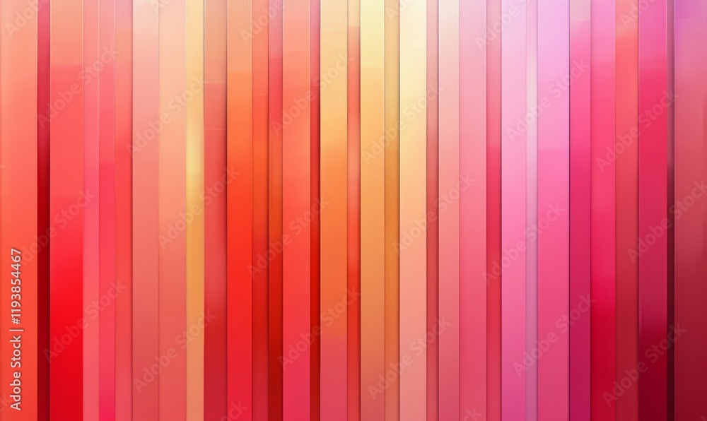 Poster gradient of warm colors transitions from red to orange to pink, creating an inviting visual effect, 