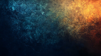Obraz premium Abstract Texture Background with Blue and Orange Color Blend