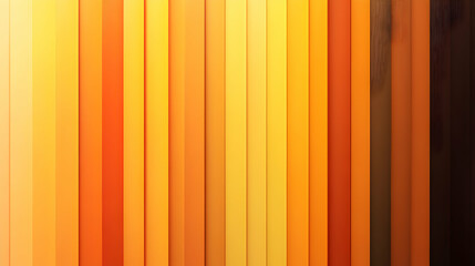 Obraz premium Vibrant Gradient of Yellow and Orange Vertical Stripes Background