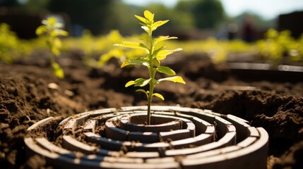A New Beginning: Sapling Growth in Circular Protection