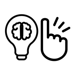 motivation Line Icon