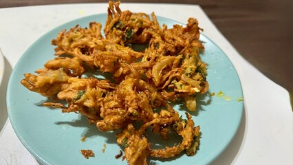 onion Pakoda - Indian food - home food, Texas, USA