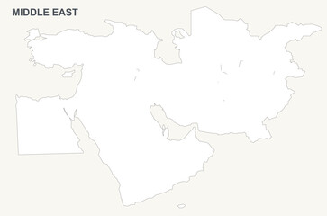 A simple continental world map with each continent depicted as a single solid shape