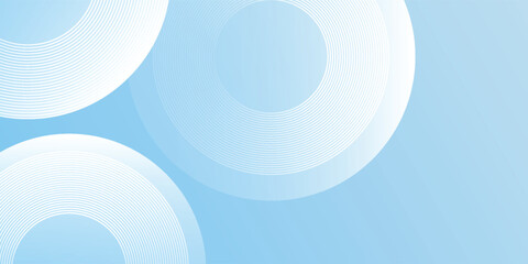 Abstract minimalist banner background, pastel colorful, blue and white art modern simple design