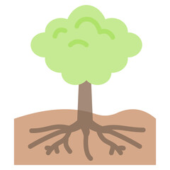 Mangrove Flat Icon