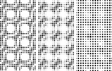 abstract halftone dots background Pop art template texture Vector illustration