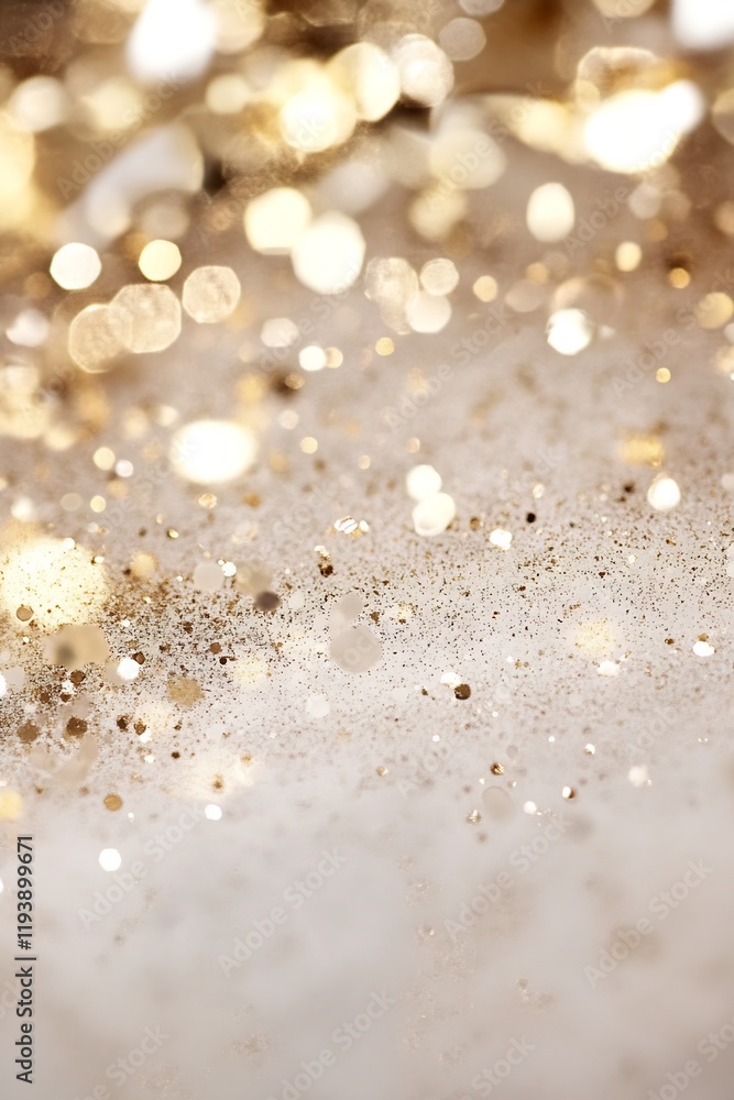 Poster elegant gold and white bokeh background for luxurious celebrations and festive occasions : generativ