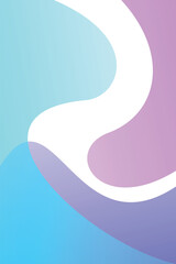 vector wallpaper design with an aesthetic  abstract pattern on a white background