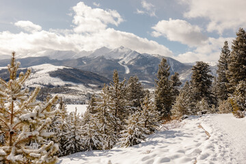 Colorado hikes in the winter