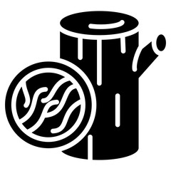 Cellulose Glyph Icon