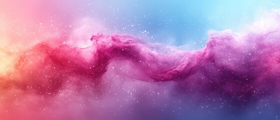 Fototapeta premium soft pink watercolor background delicate light dreamy abstract texture with space for text