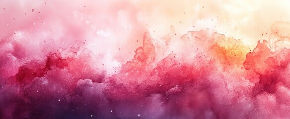 Fototapeta premium Pastel Pink Watercolor Background Soft Texture Elegant Abstract Design