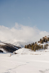 Snake River inlet Colorado in the winter