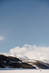 Ice fishing in Colorado