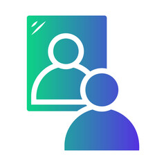 self Gradient icon