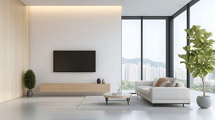 Modern Minimalist Living Room Interior Design - Minimalist design