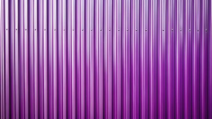 Close-up view of a vibrant purple corrugated metal surface with evenly spaced rivets