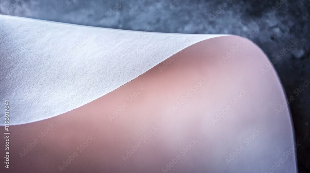 Poster abstract gray and pink paper texture soft light curve background
