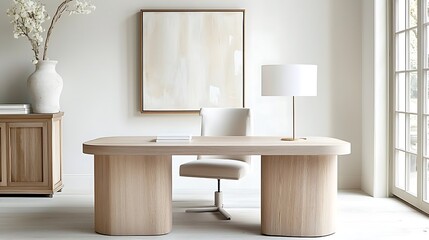Modern Minimalist Home Office Desk Setup - Minimalism