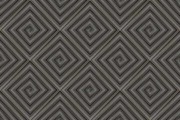 Art deco geometric seamless pattern vector graphic design with rhombus shapes grid. Rich fashion fabric print. Art deco seamless pattern, wallpaper retro print.