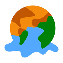 Climate Change Illustration