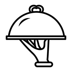 dish Line Icon