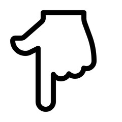 Pointer Finger Down