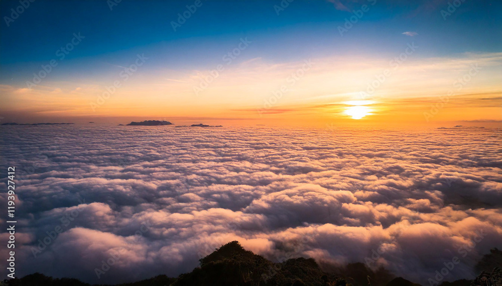 Canvas Prints sky background with dramatic clouds, part 53