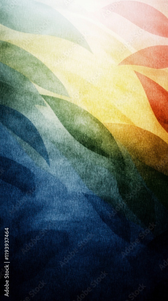 Aufkleber abstract colorful gradient background waves texture design