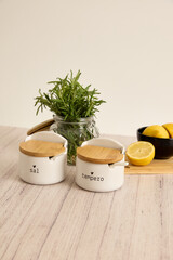 Modern Cozy Decor Technologic Appliance Kitchen Beauty Spa On a Blank Background