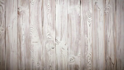 木目の背景素材 ウッドデッキ 木目 淡いホワイト AI生成素材