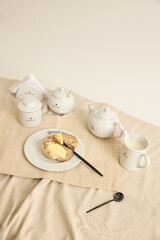 Modern Cozy Decor Technologic Appliance Kitchen Beauty Spa On a Blank Background