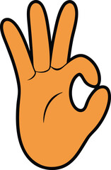 Obraz premium sign of the hand