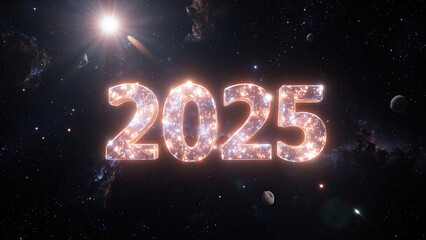 2025 Font design space style