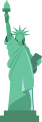 Stylized Illustration of the Statue of Liberty © BungCu