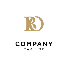 Letter B N Monogram Elegant Logo Icon Vector