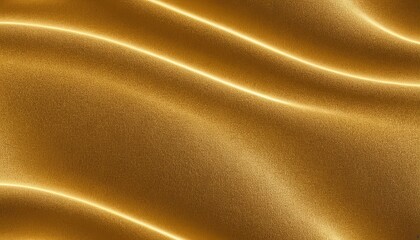 Abstract background with gold wavy lines.