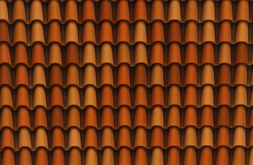 Vivid Orange Tile Texture 6K: A Stylish Choice for Architects