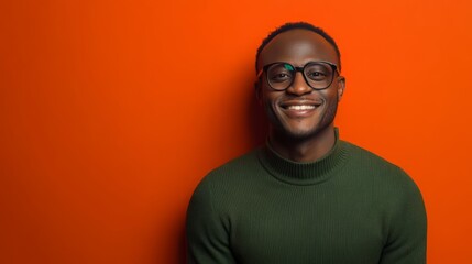 Obraz premium African American person, according to the Census 2000, refers to people in the United States who have origins in any of the black races of Africa, Black American person.