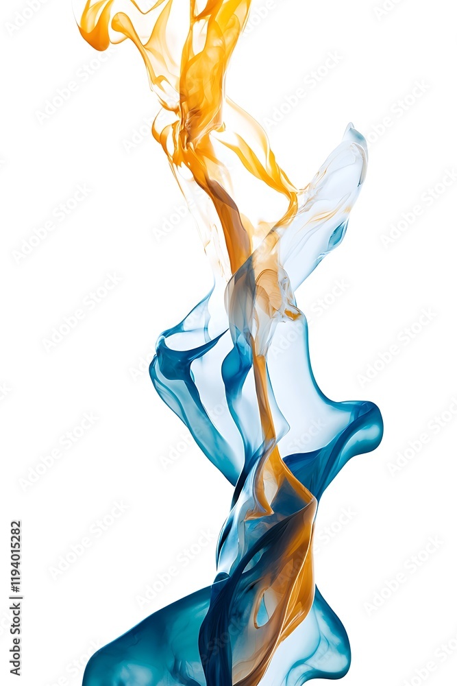 Poster vibrant colorful pattern: a dynamic visual representation of movement, featuring bright hues and com