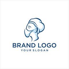 medical healty outline logo vector