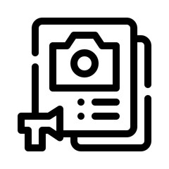 Content Marketing line icon