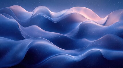 Fototapeta premium Abstract waves in soft colors and textures.